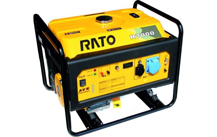 вид модели генератор бензиновый rato r7000