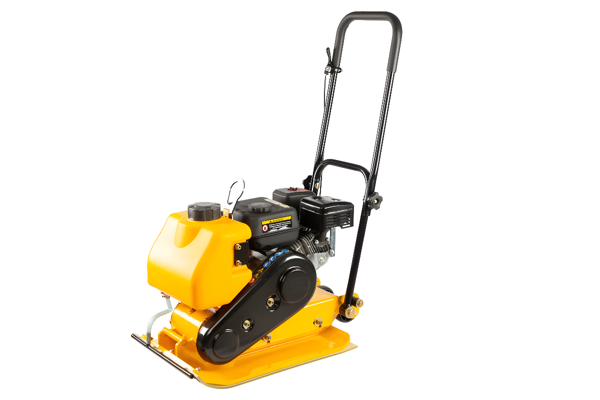 вид модели виброплита hamer x-80c с двигателем loncin