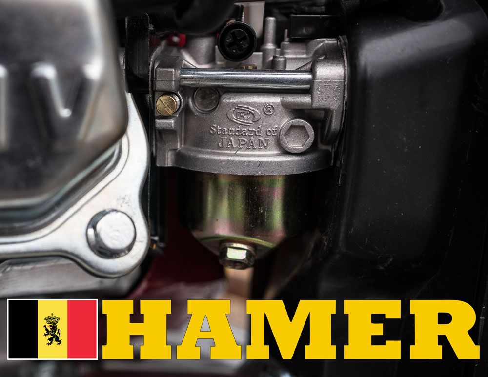 вид модели бензогенератор hamer 3500m (0586u) уценка