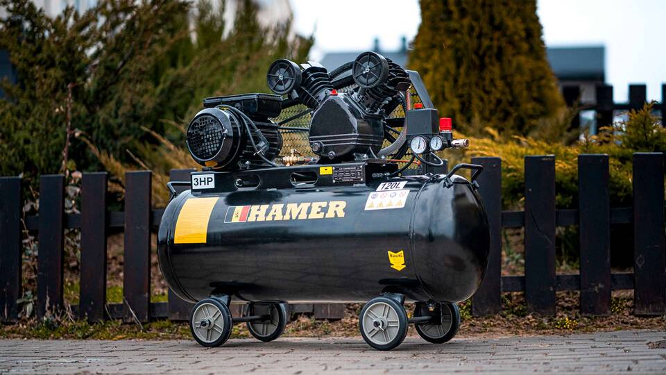 вид модели компрессор hamer pro-1/2.6 (0588u) уценка