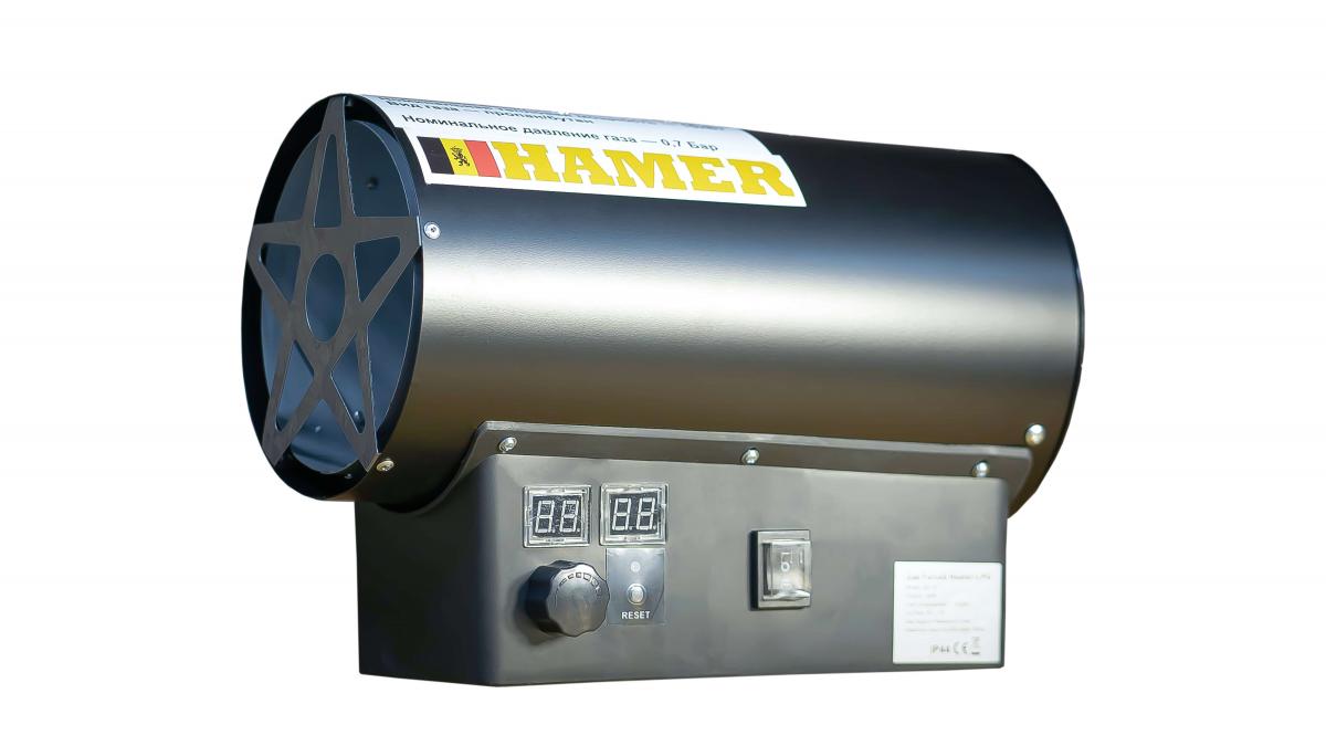вид модели нагреватель воздуха газовый hamer gh-10 (автоматический)