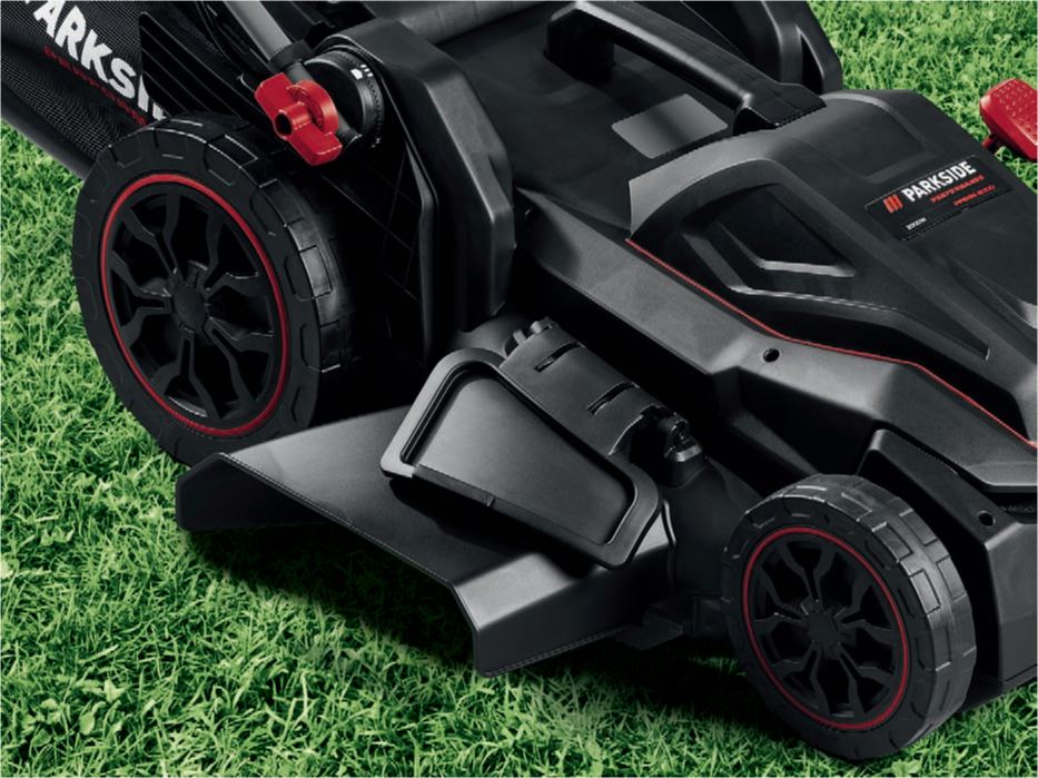 вид модели газонокосилка электрическая parkside performance pperm 2000 a1
