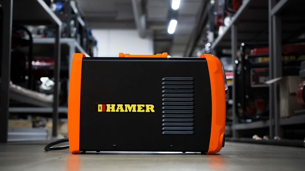 вид модели сварочный инвертор hamer mma-250 pro evolution