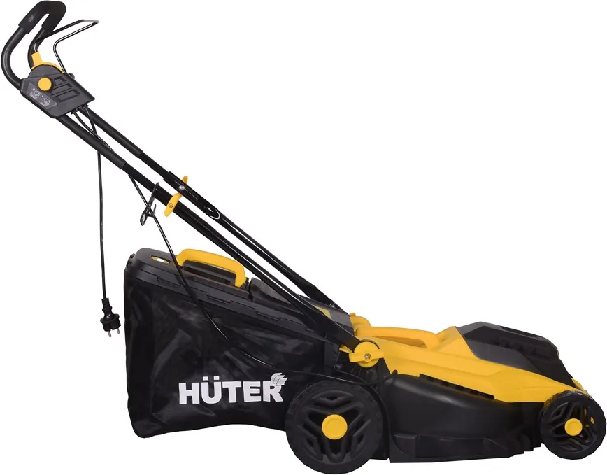 вид модели газонокосилка электрическая huter elm-1800p