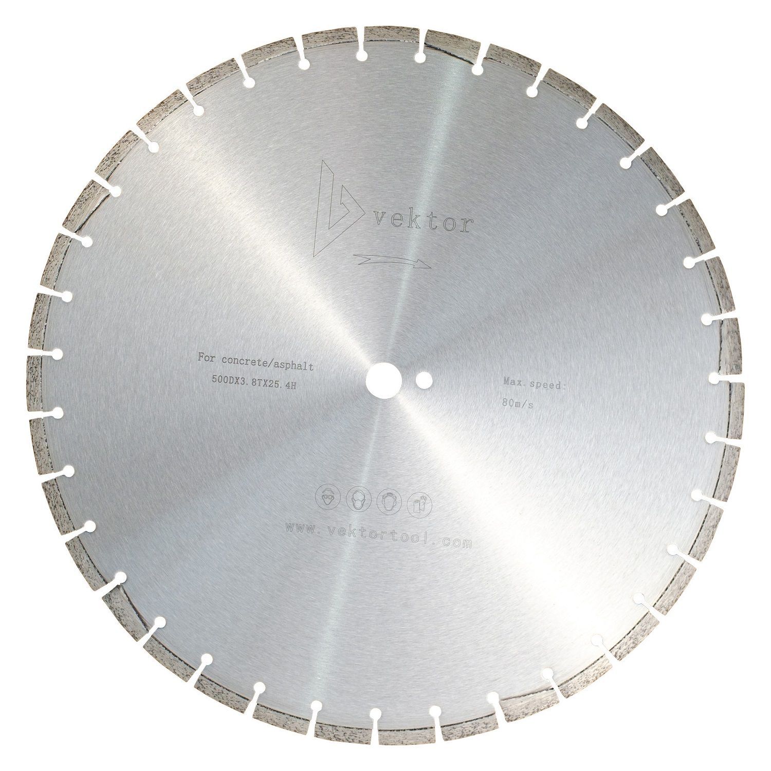 общий вид модели диск алмазный универсальный к швонарезчику vektor vfs-500