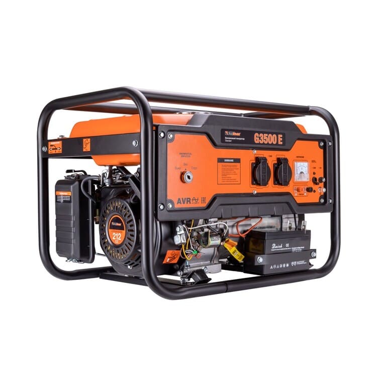общий вид модели генератор бензиновый foxweld standart g3500 e