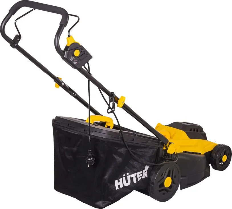 вид модели газонокосилка электрическая huter elm-1800p