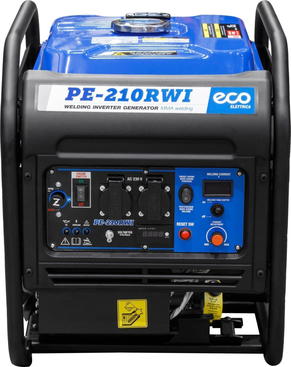 вид модели генератор сварочный бензиновый eco pe-210rwi