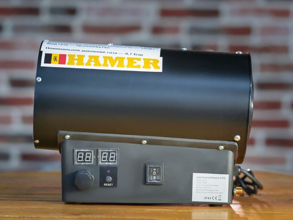 вид модели нагреватель воздуха газовый hamer gh-15 (автоматический)