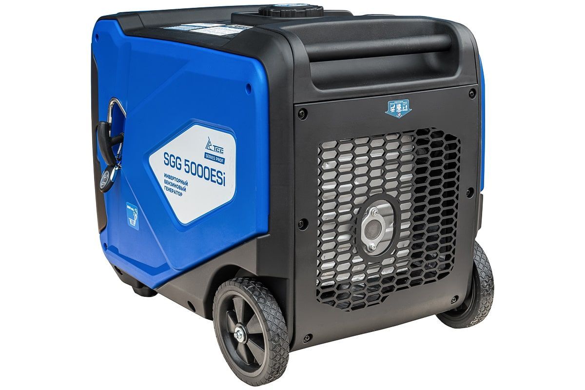 вид модели генератор бензиновый инверторный sgg 5000esi