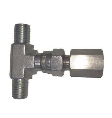 Разъем (тройник) 3/8-1/4-1/4 DP-637TC-2