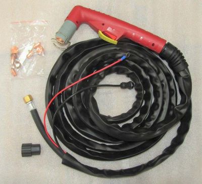 общий вид модели плазмотрон (горелка плазменной резки металлов) тсс cp-150, 5 м