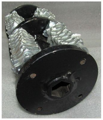 вид модели барабан с фрезами tss ms200