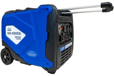 вид модели генератор бензиновый инверторный серии sgg 4000esi