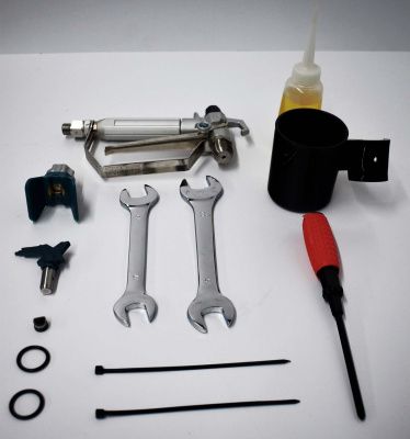 вид модели аппарат окрасочный безвоздушного распыления dino-power x32