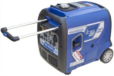 вид модели генератор бензиновый инверторный sgg 4000esi