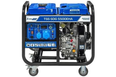 вид модели генератор дизельный tss sdg 5500eha