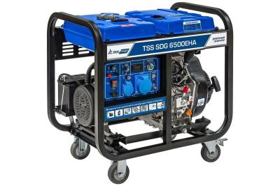 вид модели генератор дизельный tss sdg 6500eha