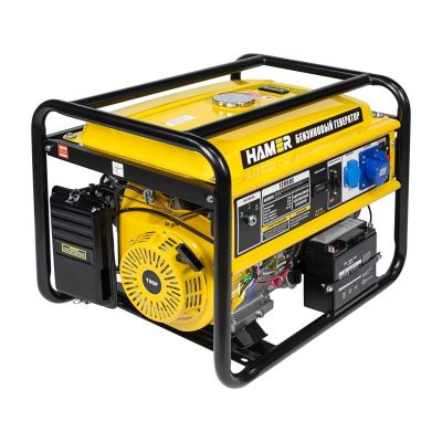 Бензиновый генератор HAMER 12000E вид модели бензиновый генератор hamer 12000e