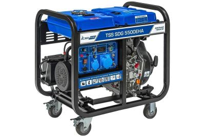 вид модели генератор дизельный tss sdg 5500eha