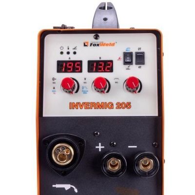 вид модели сварочный полуавтомат foxweld invermig 205