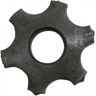 общий вид модели звездочка с карбидными вставками для фрезеровальных машин grost sm200