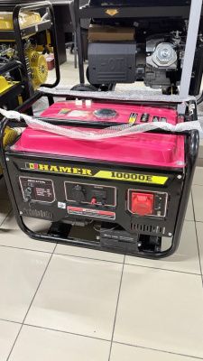 вид модели бензогенератор hamer 10000e (0585u) уценка