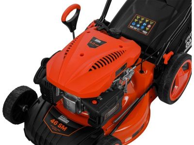 вид модели газонокосилка бензиновая startul garden 46 sm