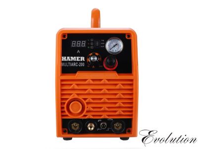 вид модели сварочный аппарат многофункциональный hamer multiarc-200 (mma/tig/cut)