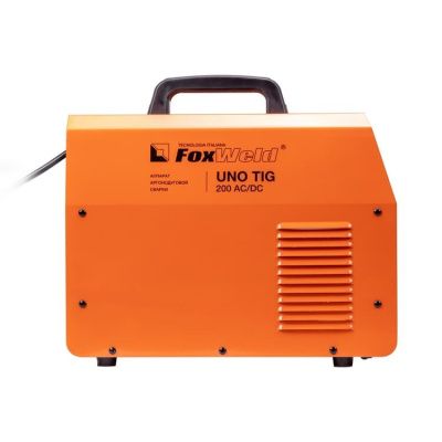 вид модели аппарат аргонодуговой сварки foxweld uno tig 200 ac/dc