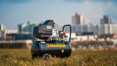 вид модели компрессор hamer air-3/1