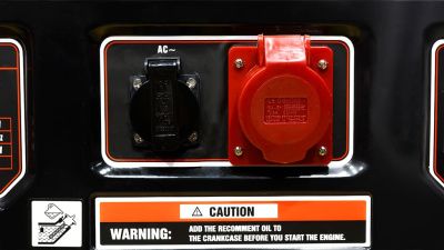 вид модели бензогенератор hamer 10000t (трехфазный)