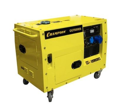 вид модели генератор бензиновый champion gg7500es
