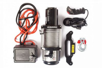 вид модели лебедка автомобильная tor 12 v p6000, 2720 кг, 20 м