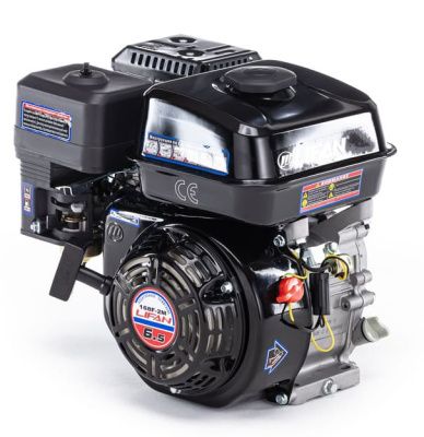 вид модели двигатель бензиновый lifan 168f-2m (вал 20 мм), 6.5 л.с