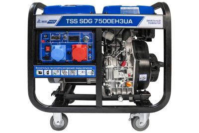 вид модели генератор дизельный tss sdg 7500eh3ua