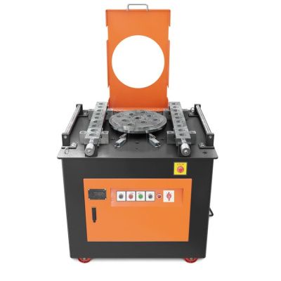 вид модели станок для гибки арматуры vektor gw32sa (c доводчиком)