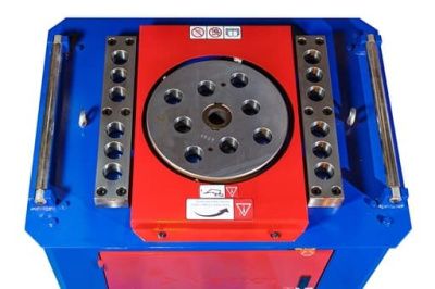 вид модели станок для гибки арматуры vektor gw50 (с чпу)