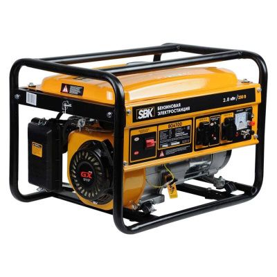 Электростанция SBK BG4100 вид модели электростанция sbk bg4100