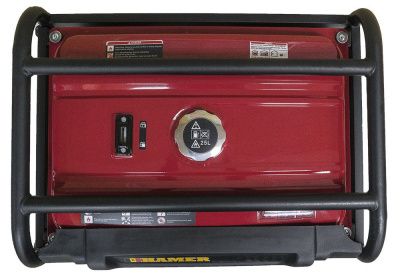 вид модели бензогенератор hamer 6000e-pro