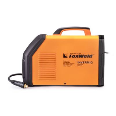 вид модели сварочный полуавтомат foxweld invermig 200 dp