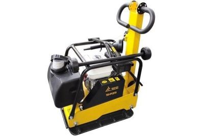 вид модели виброплита tss-vp120th (колесный комплект, бак)