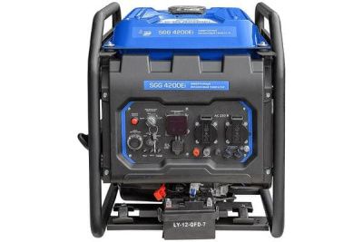 вид модели генератор бензиновый инверторный sgg 4200ei