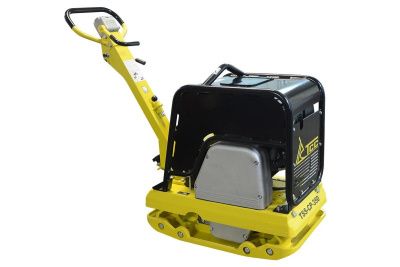 вид модели виброплита реверсивная tss-cp-350 (гидравлический привод, электростарт, акб) с наушниками