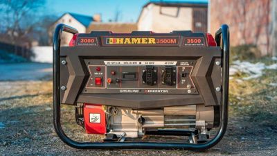 Бензогенератор HAMER 3500M вид модели бензогенератор hamer 3500m