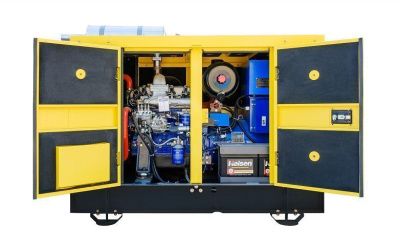 вид модели генератор дизельный vektor ad-50y-t400 в кожухе