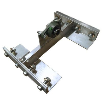 вид модели конечная секция 1,5 м виброрейки grost svr