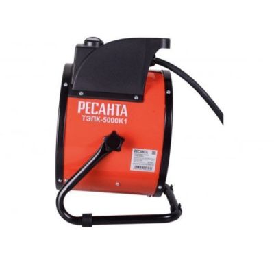 вид модели пушка тепловая электрическая тэпк-5000к1 ресанта (керам.нагревательный элемент)