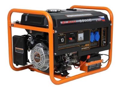 вид модели генератор бензиновый lifan 3500e (3gf-7)