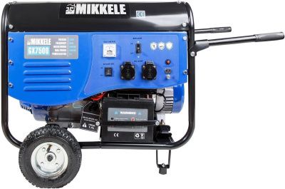вид модели генератор бензиновый mikkeli gx 7500
